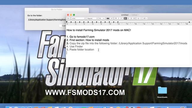 How to install Farming Simulator 2017 Mods on Mac смотреть онлайн