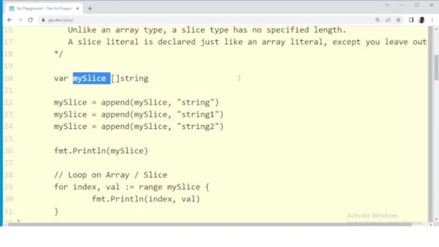 Go Array Slice L5 || want to know similar concept of Slice in Java ? смотреть онлайн