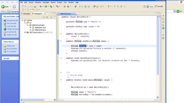 java training basics Harinath смотреть онлайн