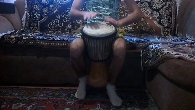 Африканский Барабан Джембе из Ганы! (Малый 1) смотреть онлайн