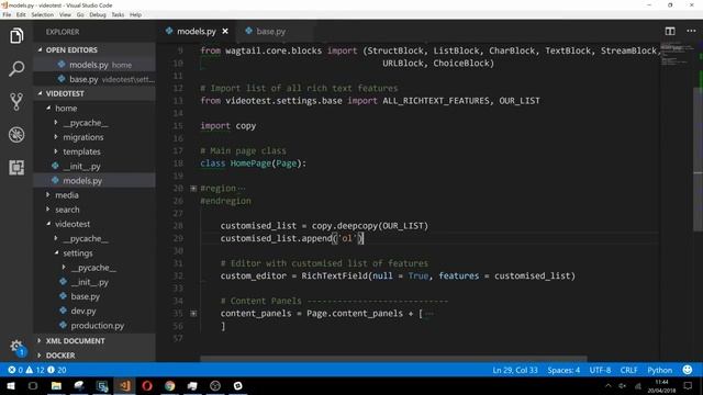 Wagtail Wednesdays #02 - Customising Rich Text Features in Wagtail | VIX Digital смотреть онлайн