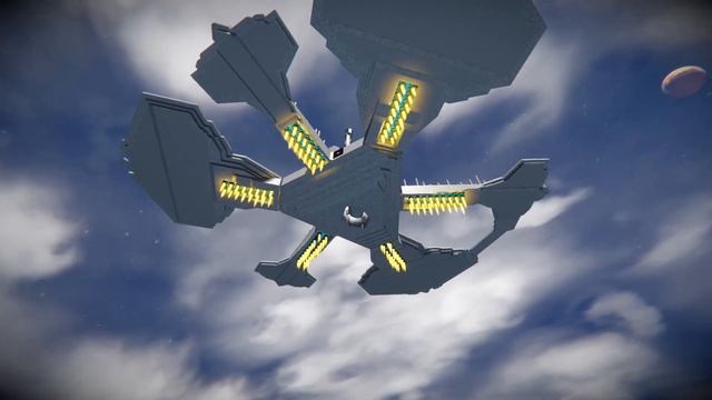 Space Engineers Stargate Atlantis City Ship MOD.IO Showcase смотреть онлайн