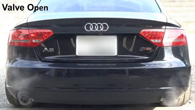 Audi A5 2010 8T Sportback 2.0 TFSI K04 Turbo Valvetronic Catback Dual Exhaust & Downpipe смотреть онлайн