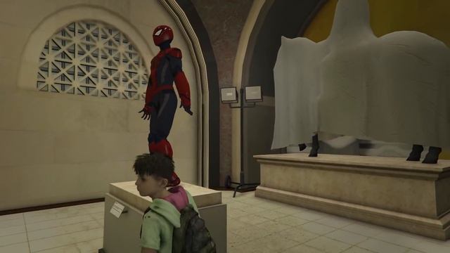 Joining SPIDERMAN SCHOOL In GTA 5! смотреть онлайн