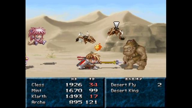 Tales of Phantasia battle gameplay смотреть онлайн