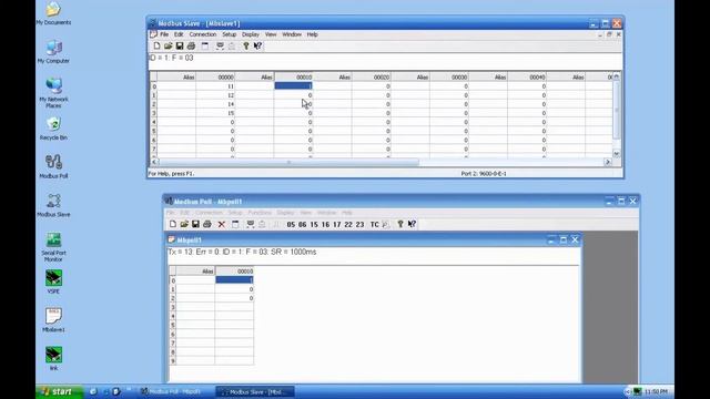 Modbus FC3 (Read holding registers) смотреть онлайн