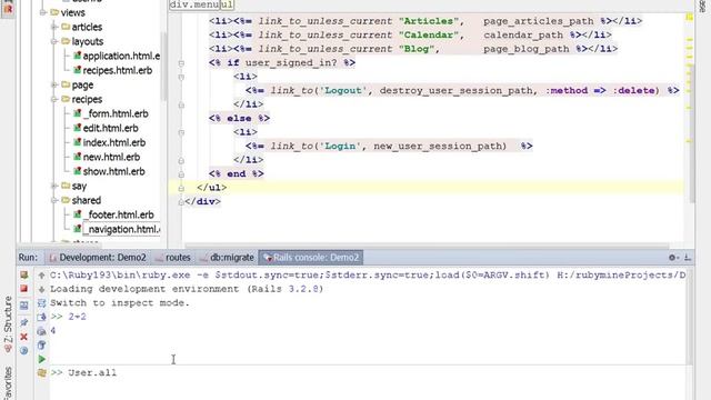 Day 21 - Ruby on Rails 3.2.8 - Authentication with the Devise Gem смотреть онлайн