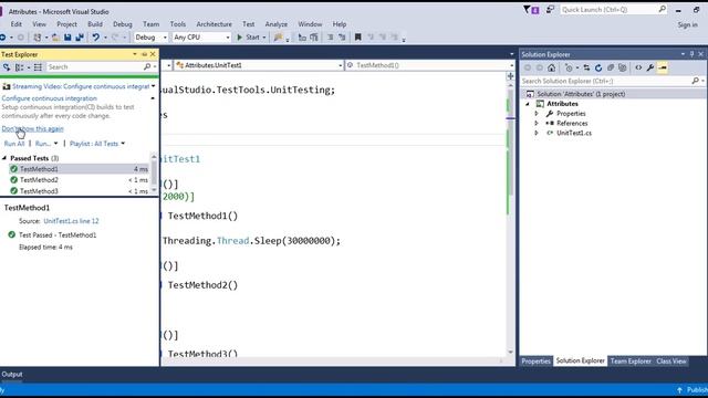 TimeOut and Ignore attributes in MSTest in arabic смотреть онлайн