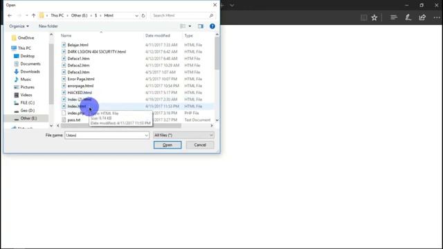 Deface website tutorial смотреть онлайн