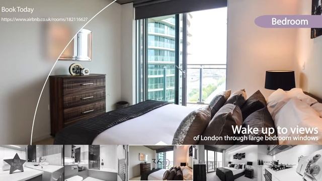 Modern 1 bed ApartHotel Close To Excel Canary Wharf O2 смотреть онлайн