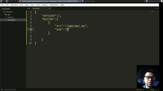 FastAPI DEPLOY TO VERCEL IN 5 Minutes смотреть онлайн