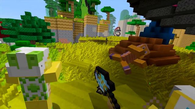 Minecraft Wii U - Super Mario Series - Toad's Bob-omb Battle [3] смотреть онлайн