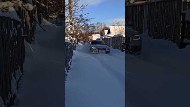 Audi Q5 Snow offroad в России смотреть онлайн