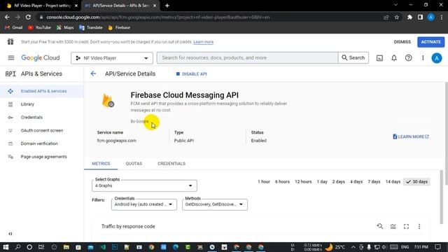 Firebase messaging, where to get Server Key | Android Studio смотреть онлайн