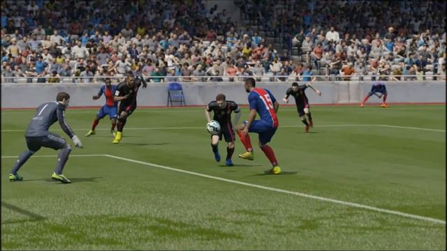 FIFA 15 Ultimate Team #10 - Liga 4 - Formacja 5-2-2-1 The BEST! + Murzyna nigdy więcej na bramce xD смотреть онлайн