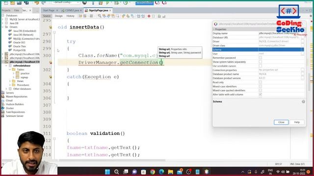 13. Loading Driver & Establishing Connection with MYSQL Database in Java in Hindi by Vikas Singh смотреть онлайн