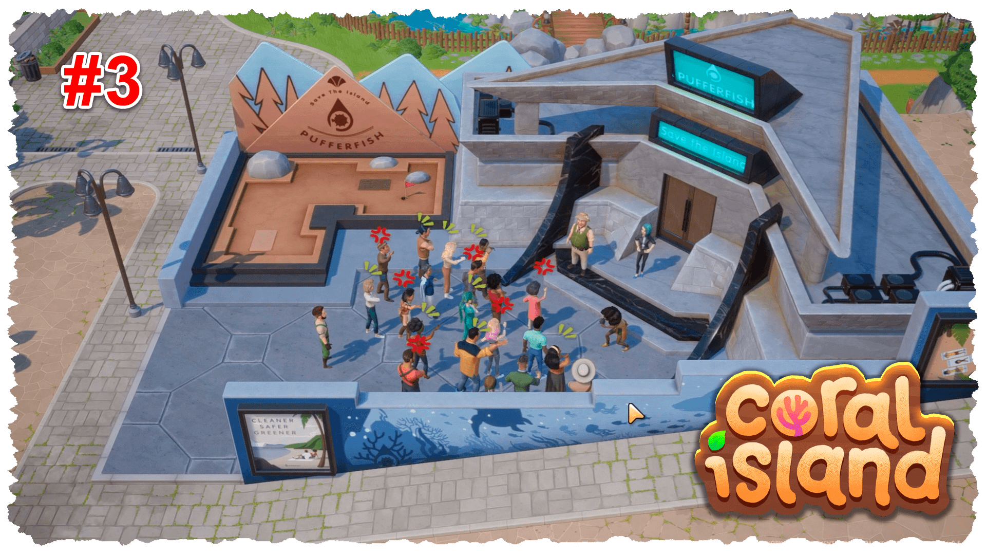 Coral Island #3 Забастовка и насекомыши