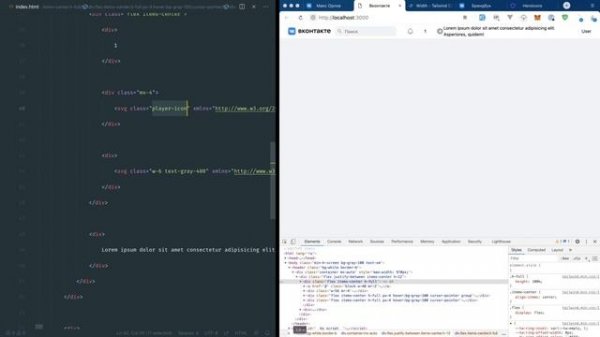 Верстаем ВКонтакте на Tailwind CSS | Часть 1
