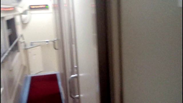 Двухэтажный поезд Москва - Санкт-Петербург. Double-decker Train Moscow - St. Petersburg.