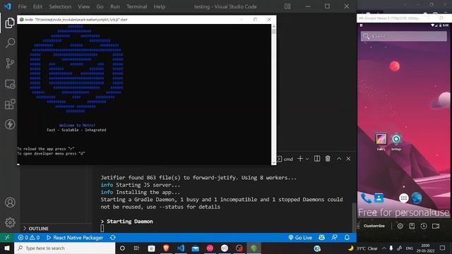 How to create and run react native app смотреть онлайн