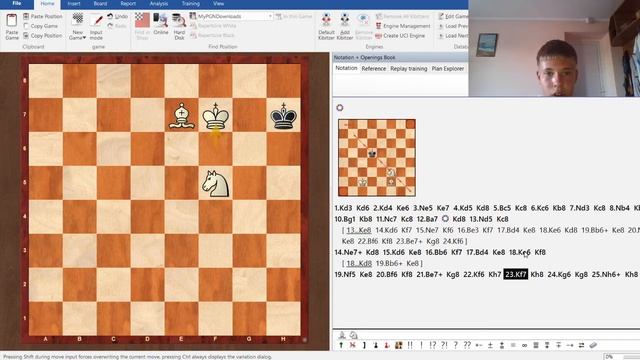 Как ставить мат конем и слоном?//Урок эндшпиля. смотреть онлайн