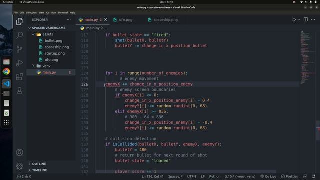 Pygame Tutorial for Beginners | Python Game Development Course | Multiple Enemies смотреть онлайн