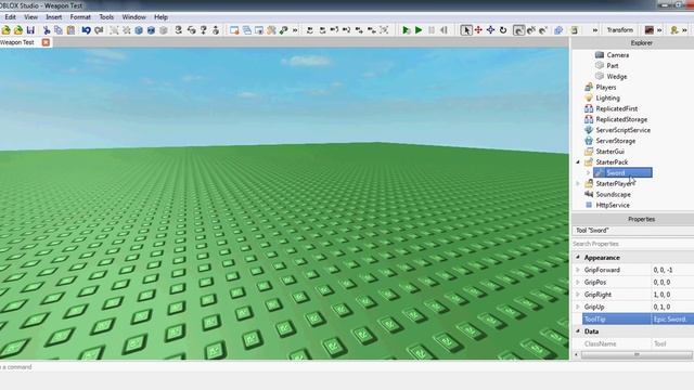How to Make Your Own Custom Weapon on ROBLOX! 2015 смотреть онлайн