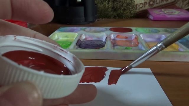 Как смешать зелёный,фиолетовый,коричневый?Смешиваю разные оттенки и импровизирую. смотреть онлайн