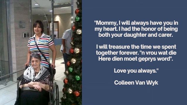 In Loving Memory of Winifred Joyce Manasse смотреть онлайн