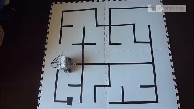 42 (C5.1) How to Set up Line Mazes on Carpets or Floors for Lego EV3 line-following robots (Part 1) смотреть онлайн
