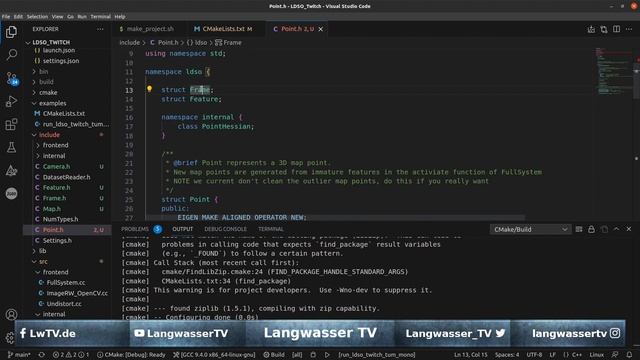 Visual SLAM: Dissecting LDSO (011) #coding #robotics #slam #computer #vision смотреть онлайн
