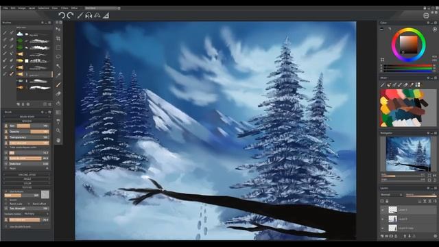 You can Paint like Bob Ross with Paintstorm смотреть онлайн