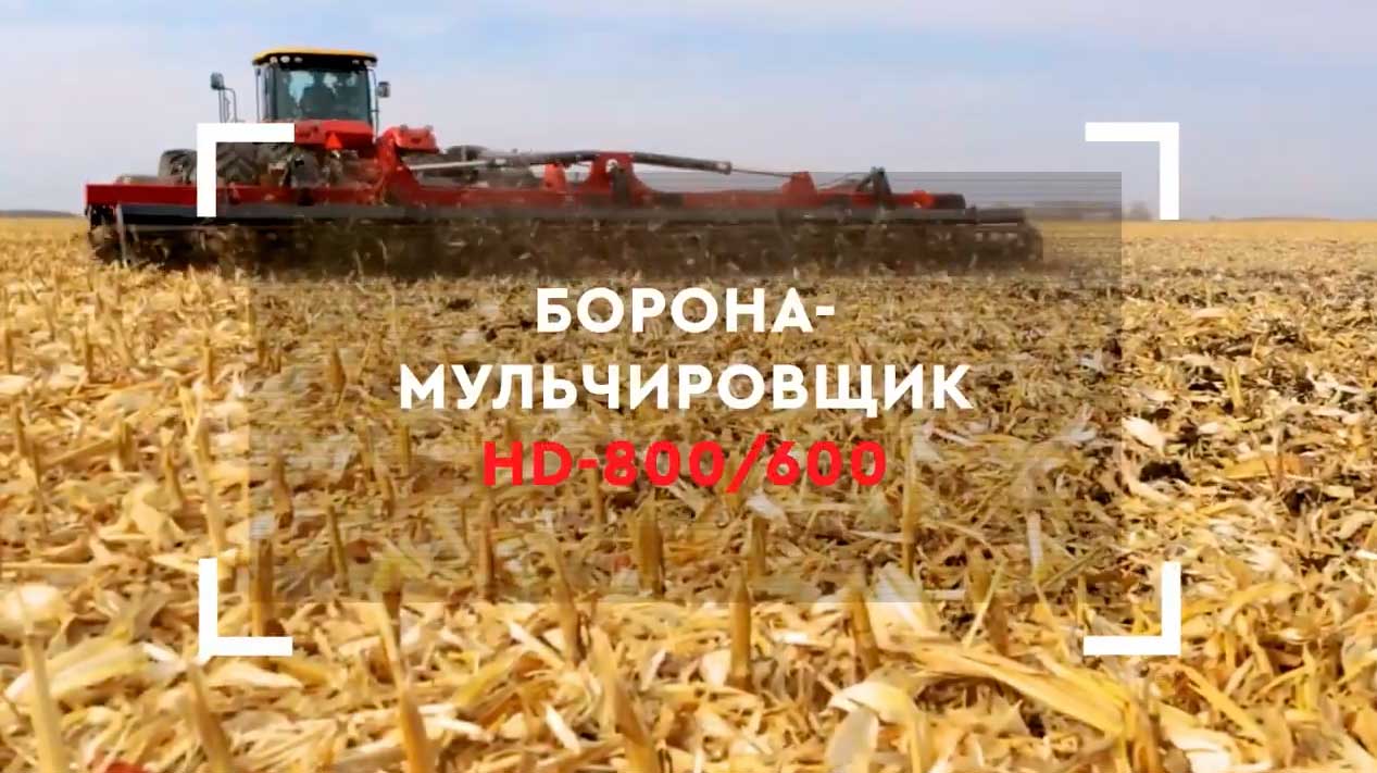 Борона мульчировщик HD 800/600 смотреть онлайн