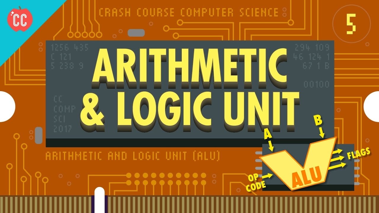 How Computers Calculate - the ALU: Crash Course Computer Science #5 смотреть онлайн