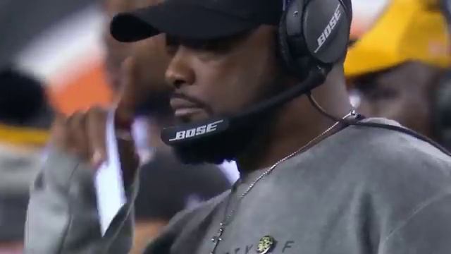 JuJu Smith-Schuster Vicious Block on Vontaze Burfict | Steelers vs. Bengals | NFL смотреть онлайн