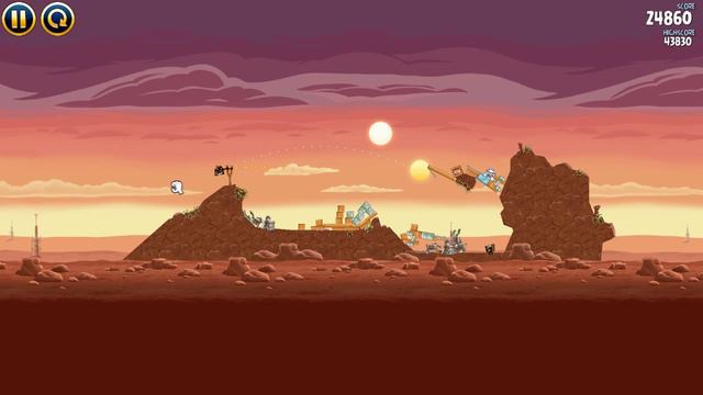 Angry Birds Star Wars - TATOOINE / walkthrough part 1 смотреть онлайн