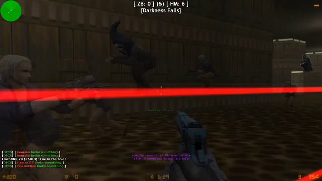 Counter-Strike: Zombie Escape Mod- Map ze_doom_level1_v2 | Dark Professional смотреть онлайн