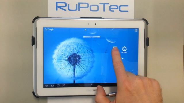 Удалить иконку (ярлык) на планшете Samsung Galaxy Note 10.1 Update смотреть онлайн
