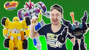 АЛЕКС ГАРАЖ и ТРАНСФОРМЕРЫ: ДЕСЕПТИКОНЫ ГРОМЯТ ГАРАЖ