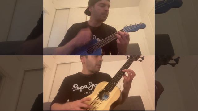 With_U Him | In Bloom / Nirvana / Ukulele and Ubass Cover смотреть онлайн