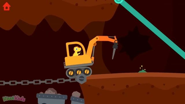 Dinosaur Digger 3 (by Yateland) Best Games for Kids смотреть онлайн
