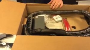 Распаковка моющего пылесоса Bosch BWD421PET