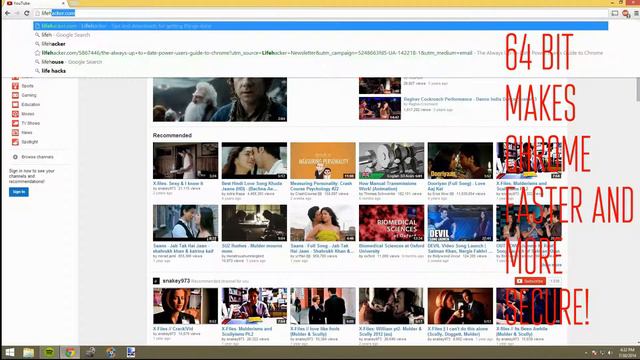 Google Chrome 37 Beta Is 64 Bit! смотреть онлайн