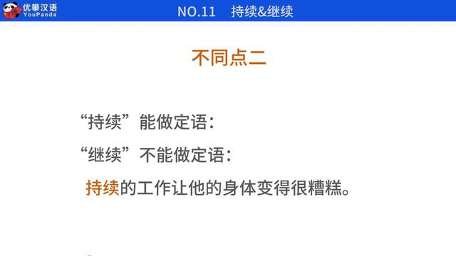 【HSK 5 Vocabulary】 Episode 11 | What's the differences between "持续" and "继续"？ смотреть онлайн