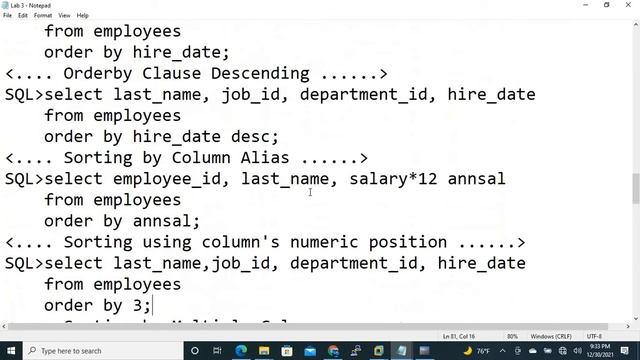 5 WHERE CLAUSE IN ORACLE SQL смотреть онлайн