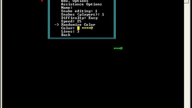 [C++] ASCII art - Old Snake game смотреть онлайн