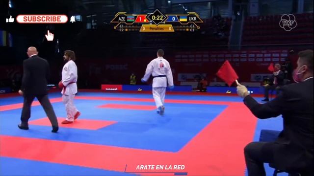 EUROPEAN KARATE CHAMPIONSHIPS 2021: Final MALE KUMITE -75 Kg/ R. Aghayev Vs S. Horuna смотреть онлайн