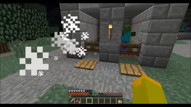 Minecraft - Easy Way to Catch a Zombie Villager (Tutorial) смотреть онлайн