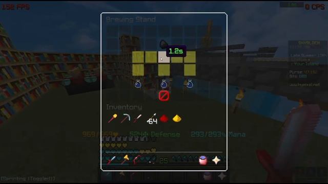 How To Craft Haste 3 Potion In Hypixel Skyblock
