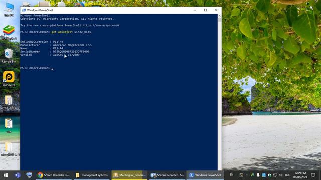 how to get the serial number using windows power shell смотреть онлайн